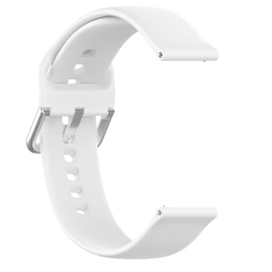 20 mm:n silikoniranneke Garmin/Vivomorelle Valkoinen