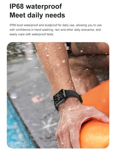 IP68 vedenpitävä Smart Watch Fitness Tracker