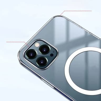Läpinäkyvä puhelinkuori iPhone 16:lle iPhone 16 Pro Max