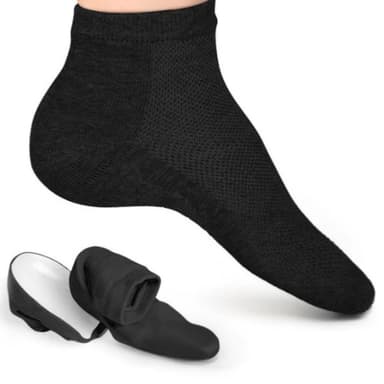 Heel Lift pohjalliset - 3,5 cm Korkeuslisäys Musta