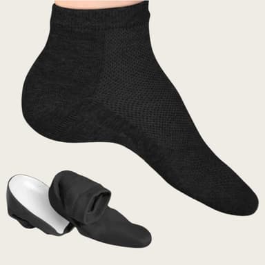 Heel Lift pohjalliset - 3,5 cm Korkeuslisäys Musta