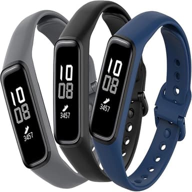 Kellon hihna Samsung Galaxy Fit2:lle Tummanharmaa