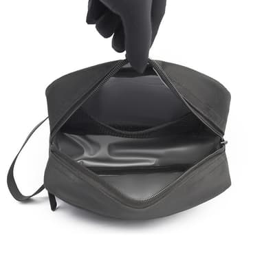 Kannettava hygieniatarvikekassi Musta