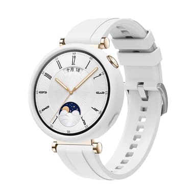 Huawei Watch GT4 41 mm:n kelloranneke kotelon kannen kanssa