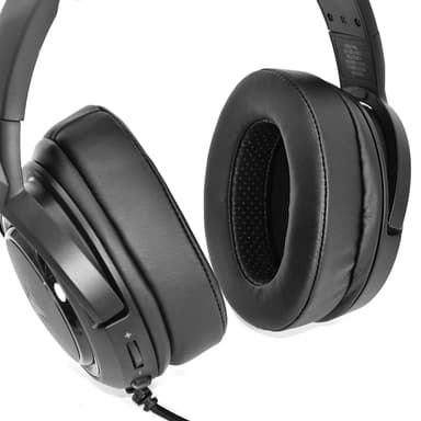 Vaihdettavat korvapehmusteet Corsair HS35 HS40 HS50 HS60 HS70 PRO Musta