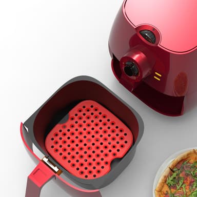 Air Fryer Matt silikoni Punainen 19 cm