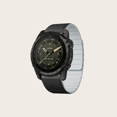 Magneettinen silikoniranneke Garmin QuickFit 26 mm kellolle Musta