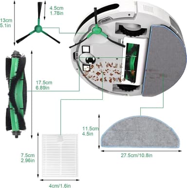 iRobot Roomba Combo Essential Replacement Parts Kit
