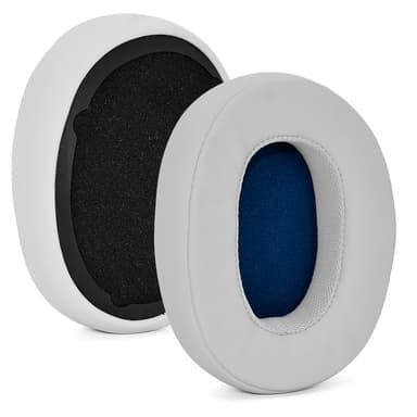2 pakkauksen korvatyynyt Skullcandy Crusher Wirelessille/ANC/Hesh3 Valkoinen