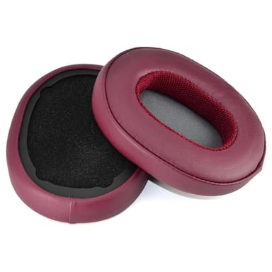Vaihtokorvatyynyt Skullcandy Crusher Wirelessille/Crusher ANC/Hesh3, 2 kpl Tummanpunainen