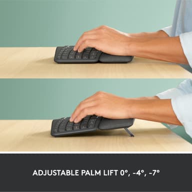 Logitech Ergo K860 ergonominen näppäimistö