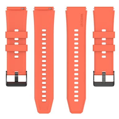 Huaiwei Watch 4 Pro/GT4 46mm/GT 3/GT2 Pro/Watch Ultimate ranneke silikoni Oranssi