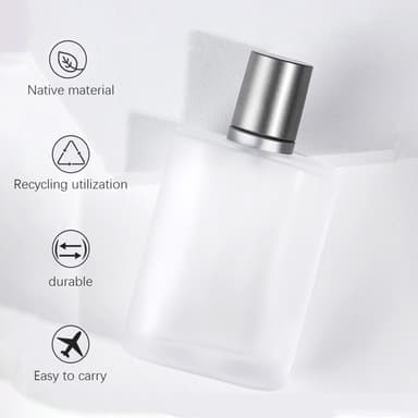 50 ml täyttöhajuvesipullo atomisaattorilla 50 ml
