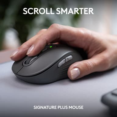 Logitech MK950 Slim Combo näppäimistö ja hiiri (grafiitti)