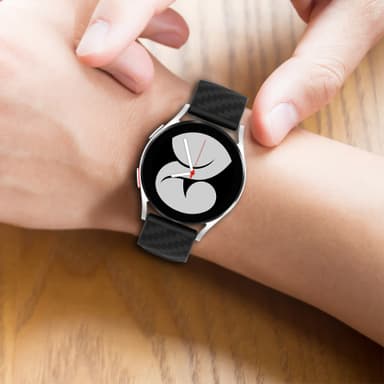 Silikoniranneke Garmin Vivoactive 4 / Vivoactive 3 / Venu 22 mm Musta 22 mm