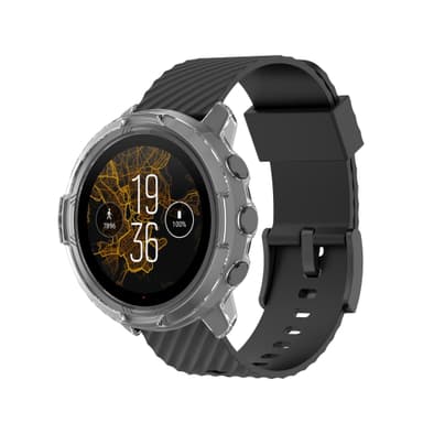 TPU-suojakotelo Suunto 7 -älykellolle Läpinäkyvä