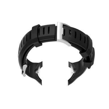 Silikonirannekoru Suunto D6 Dive/D6i NOVO/D6i ZULU:lle Musta