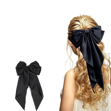 Bowknot-hiusklipsi Musta