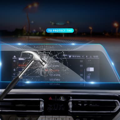 Autonavigaattorin näytönsuoja 2016-2021 BMW 7-sarjalle