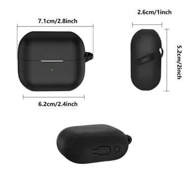 Silikonikotelo Samsung Galaxy Buds3/Buds3 Prolle Tummansininen