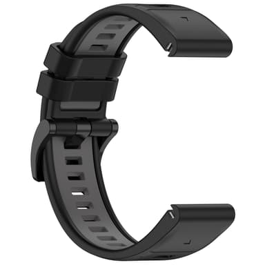 Pikakiinnitys vaakasuorat linjat kaksisävyinen rannekello Garmin Fenixille Monivärinen 20 mm