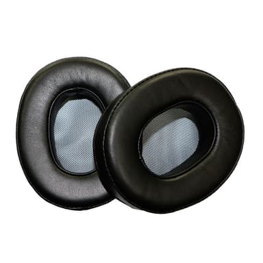 1 pari lampaannahkaisia korvatyynyjä SONY MDR-1ADAC/1ABT/1A1R/1RBT Musta