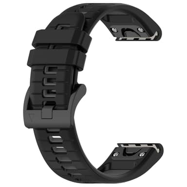 Pikakiinnitys vaakasuorat linjat kaksisävyinen rannekello Garmin Fenixille Monivärinen 20 mm