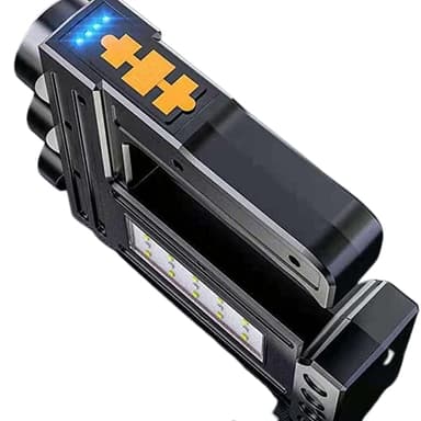 Monitoiminen ja tehokas led-taskulamppu