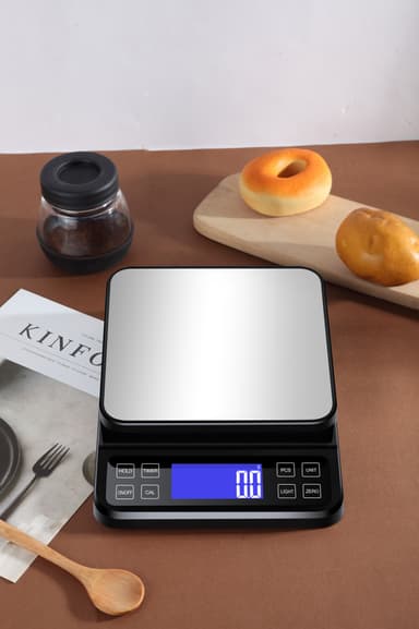 Monitoiminen elektroninen digitaalivaaka 5kg/0,1g