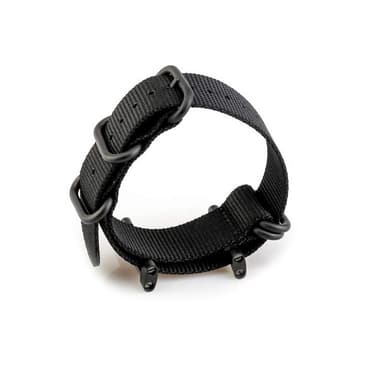Nylon kellon ranneke Suunto Corelle Musta