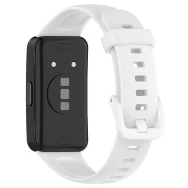 Silikoninen rannekoru Huawei Band 9:lle Valkoinen
