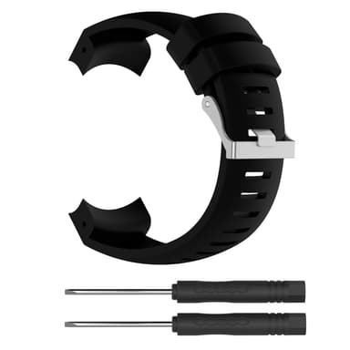 Silikoni kellon ranneke Suunto Core ALU Blackiin