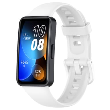 Silikoninen rannekoru Huawei Band 9:lle Valkoinen