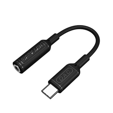 C-tyypin 3,5 mm audiosovitinkaapeli Musta