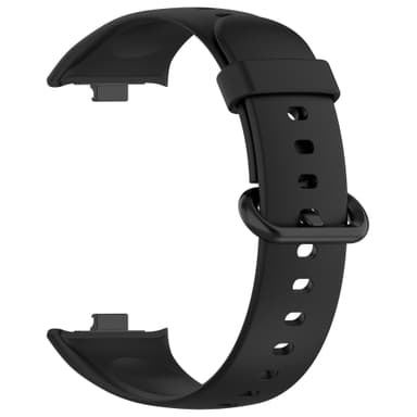 Silikonihihna Redmi Watch 4:lle, Xiaomi Band 8 Prolle Musta