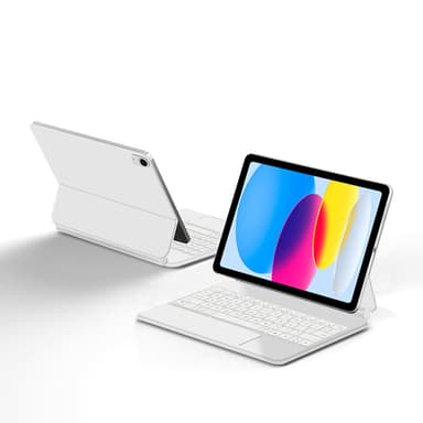 Suojakuori iPadille Bluetooth-näppäimistöllä Valkoinen iPad Pro 11 M4 2024