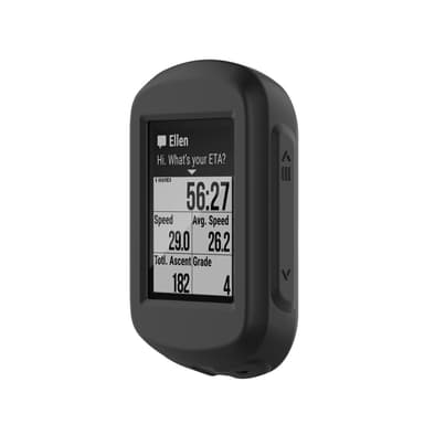 Suojaava silikonikotelo Garmin Edge 130:lle Musta