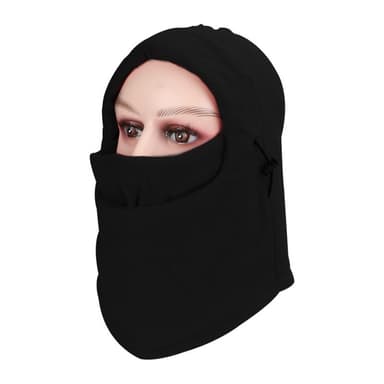 Talvi Balaclava huppu Musta S