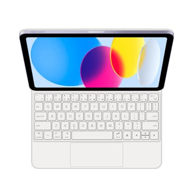 Suojakuori iPadille Bluetooth-näppäimistöllä Valkoinen iPad Pro 13 M4 2024