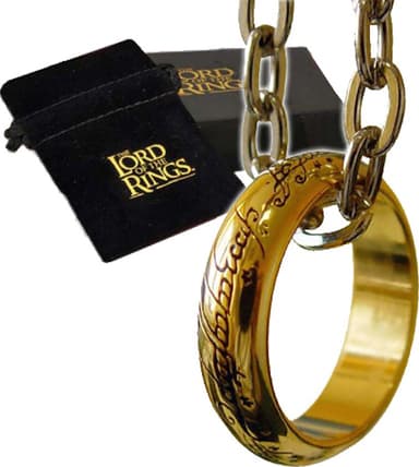 Noble Collection Lord of the Rings kaulakoru (The One Ring)