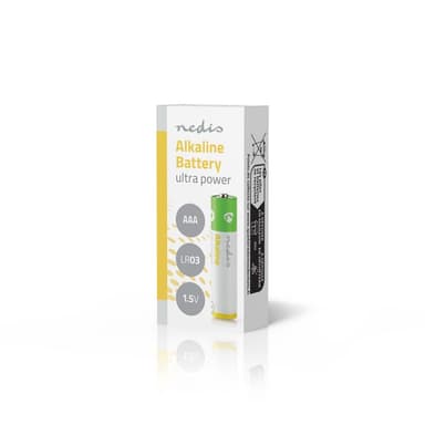 Nedis Alkaliparisto AAA | 1.5 V DC | 2 Kpl pakkaus