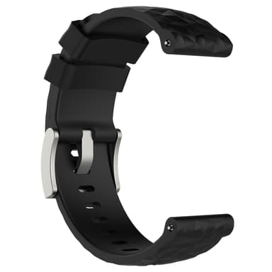 Silikoninen ranneke Suunto Spartan Sport Wrist HR Barolle Musta