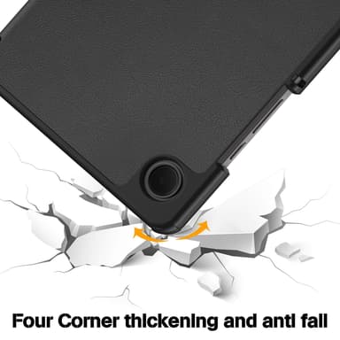 Suojakotelo Samsung Tabletille, musta Galaxy Tab A9