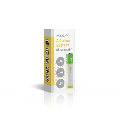 Nedis Alkaliparisto AAA | 1.5 V DC | 2 Kpl pakkaus
