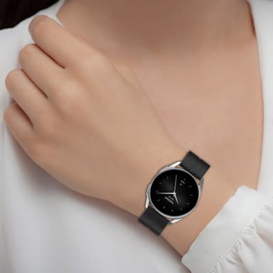 Haylou-kellon silikoniset vaihtoranneke 22mm Musta