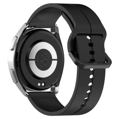 Haylou-kellon silikoniset vaihtoranneke 22mm Musta
