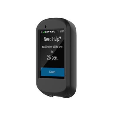 Suojaava silikonikotelo Garmin Edge 830:lle Musta