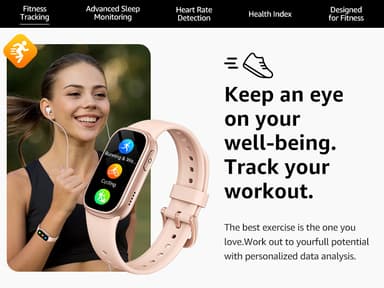 Älykello Bluetoothilla ja terveydentilan valvonnalla Vaaleanpunainen