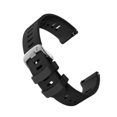 Silikonihihna Garmin Vivoactive 3:lle Musta