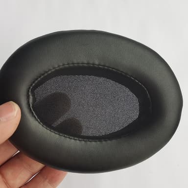 Protein Leather -korvatyynyt Philips HM5:lle Musta